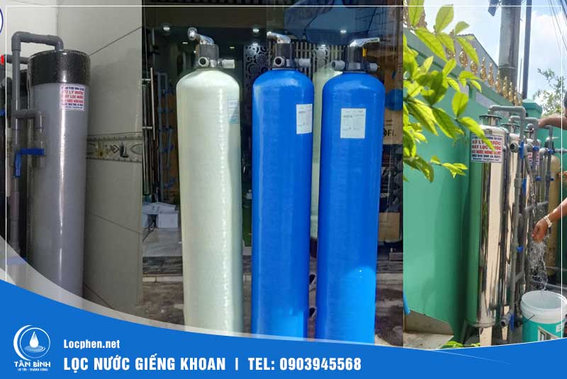 Bình lọc nước giếng khoan các loại Bình lọc nước giếng khoan các loại